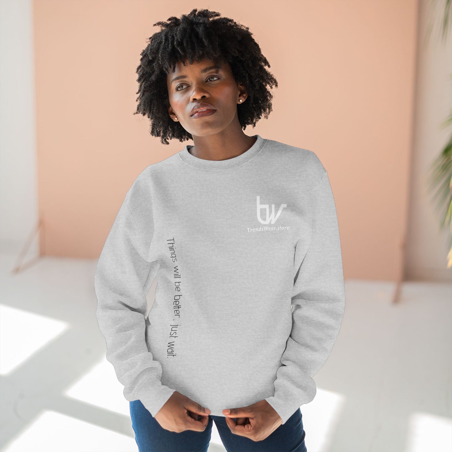 Unisex Crewneck Sweatshirt by Trends Wear