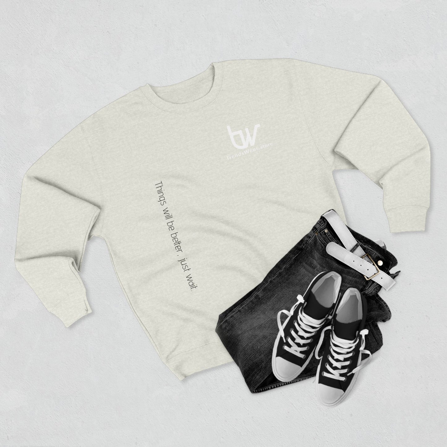 Unisex Crewneck Sweatshirt by Trends Wear