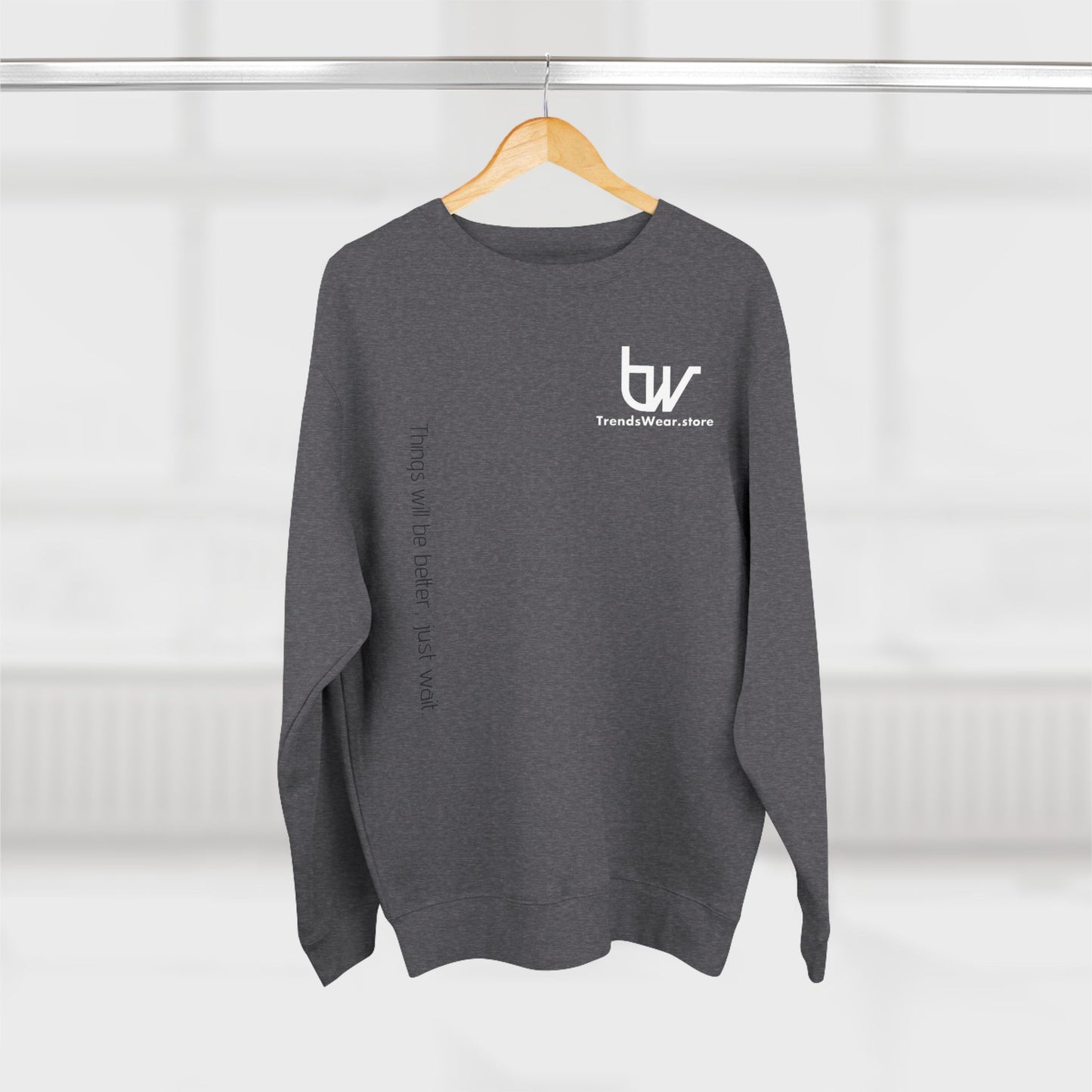 Unisex Crewneck Sweatshirt by Trends Wear