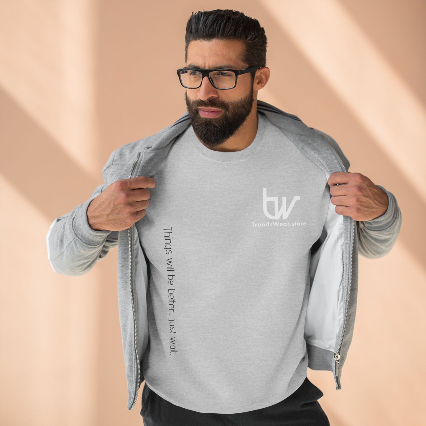 Unisex Crewneck Sweatshirt by Trends Wear