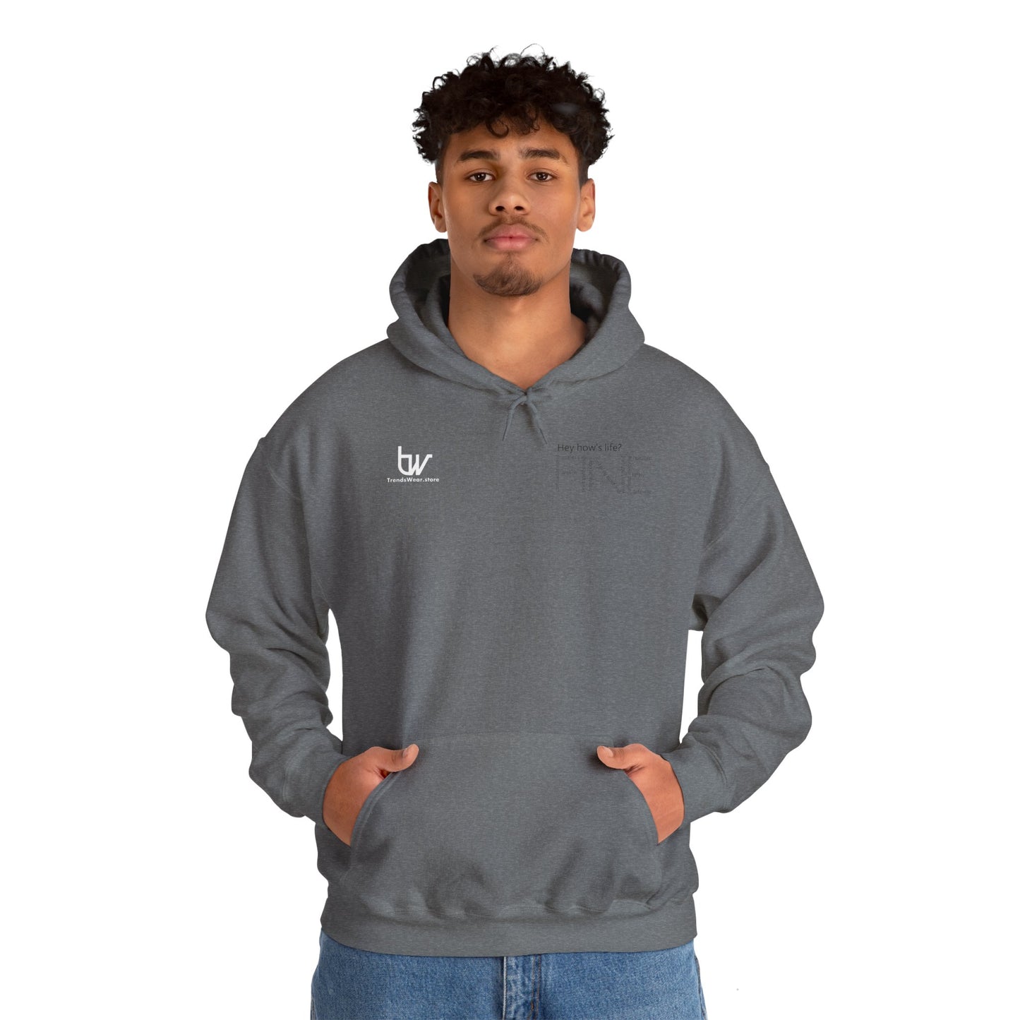 Unisex Heavy Blend™ Hooded Sweatshirt By Trends Wear